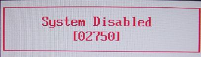Dell system disabled bios password recovery